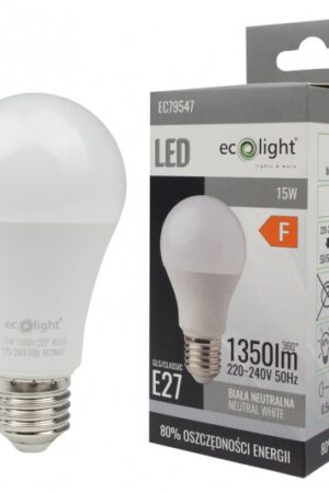 CLASSIC E27 15W 4000K 1350lm