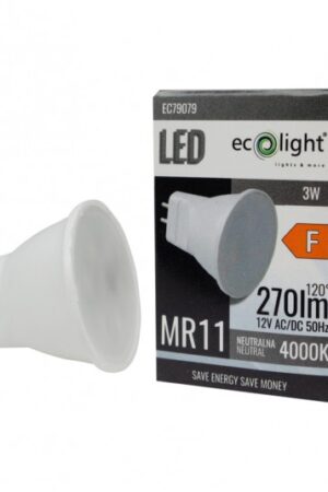 MR11 3W 12V 4000K 270lm