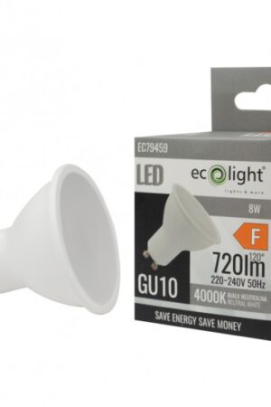 GU10 8W 4000K 720lm