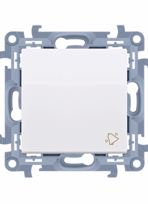 Przycisk dzwonek biały CD1.01/11