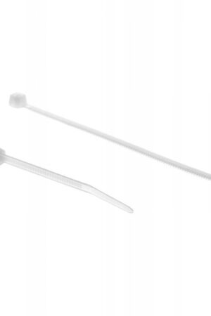 Opaska kablowa 2.5mm 100mm biała