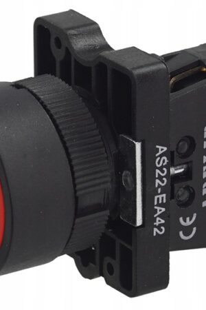 Przycisk sterowniczy czerwony AS22-EA42