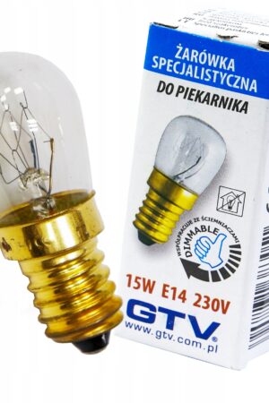 Żarówka specjalna do piekarników E14 15W 230V
