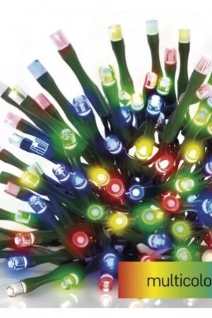 Lampki choinkowe wewnętrzne 2,5m 50 LED kolorowe