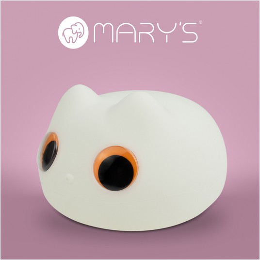 Mary's Lampka Nocna LED Kotek