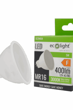 MR16 5W 12V 3000K 400lm