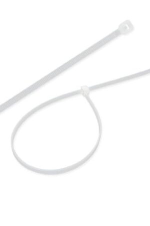 Opaska kablowa 2.5mm 140mm biała OZN 25‑140