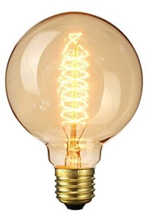 Żarówka E27 G80 40W Edison DEKO AMBER