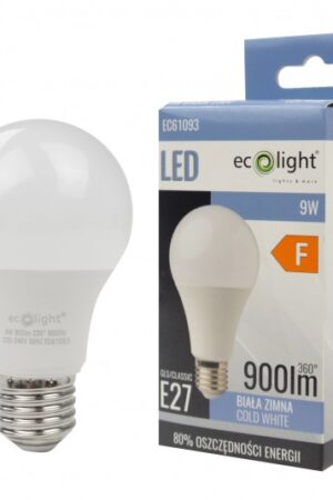 CLASSIC E27 9W 6500K 900lm