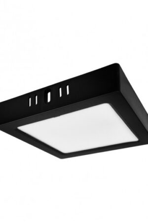 Downlight n/t kwadrat 12W 4000K czarny DL-1