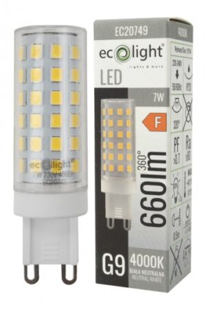 G9 7W 4000K 660lm