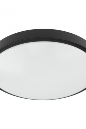 Plafon 2xE27 n/t okrąg czarny