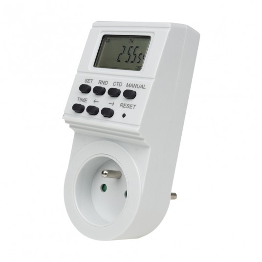 PROGRAMATOR CZASOWY TYGODNIOWY - ELEKTRONICZNY