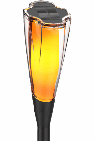 Solarny Słupek Ogrodowy LED SSO-4 1600K IP65