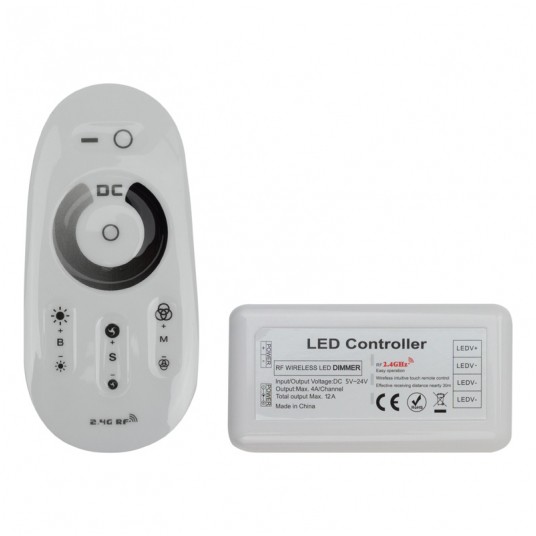 Sterownik LED MONO DOTYKOWY RF 3x4A 144W