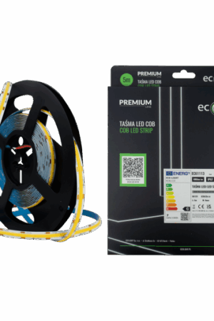 Taśma LED COB 12V 320 7W/m 4000K 805lm IP67 5m