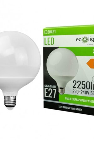 GLOBE E27 25W 3000K 2250lm