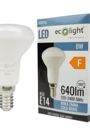 R50 E14 8W 6500K 640lm