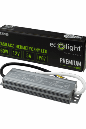 Zasilacz hermetyczny PREMIUM 60W 12V