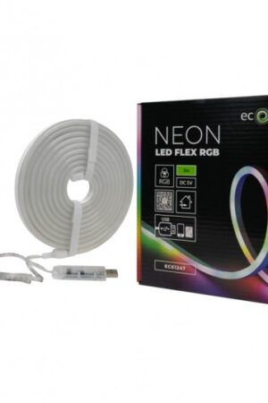 TAŚMA LED NEON RGB 3M 5V