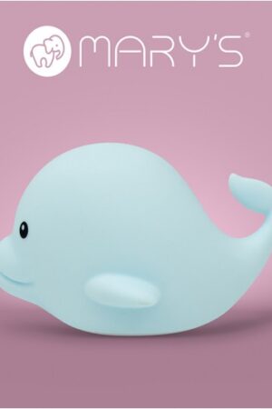 MARY'S lampka nocna LED RGB Delfin