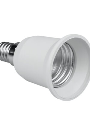 Adapter żarówki E14 na E27