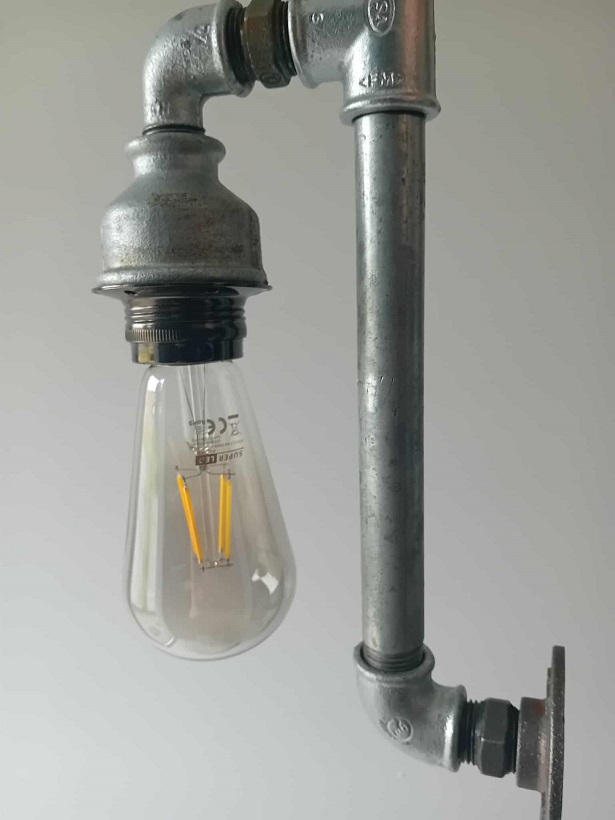 Lampa ścienna loft - obrazek 4