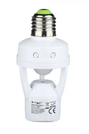 Czujnik ruchu PIR z oprawką E27