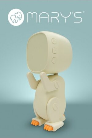 MARY'S Budzik ROBO DINO Biały