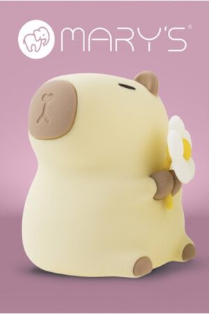 MARY'S lampka nocna LED Kapibara Florystka RGB