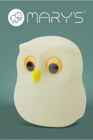 MARY'S lampka nocna LED Sowa