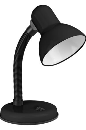 Lampka biurkowa E27 czarna
