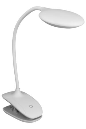 Lampka biurkowa LED z klipsem ładowalna 150lm CCT biała
