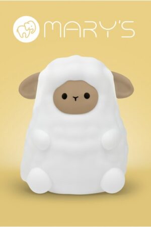 MARY'S lampka nocna LED RGB Mała owieczka