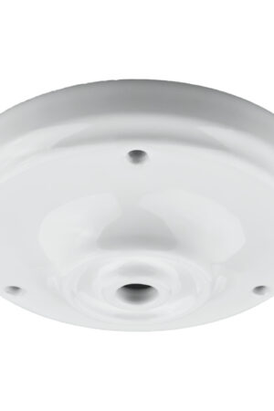 Podsufitka ceramiczna okrągła biała