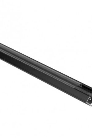 Profil R02 narożny czarny z kloszem transparentnym 2m