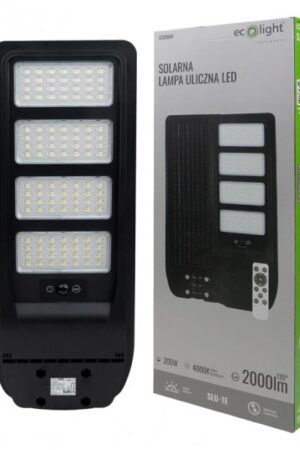 Solarna lampa uliczna 200W 4000K NEW