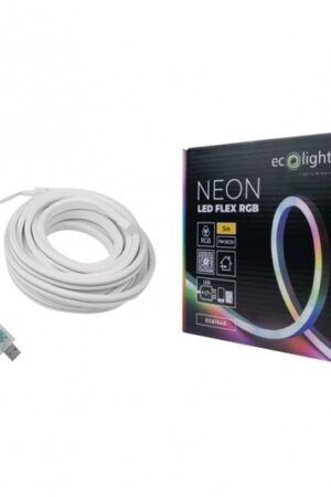 Taśma LED NEON RGB DC5V USB 5m