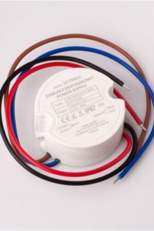 Zasilacz do puszki fi60 2,50A 30W 12V IP67 50x22