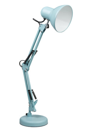 Lampka biurkowa składana E27 niebieska