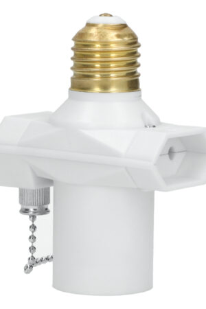 Oprawka E27 z wyłącznikiem