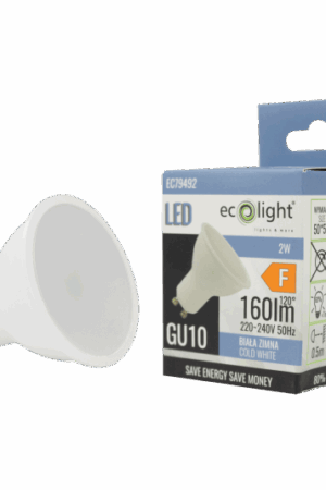 Żarówka LED GU10 2W 6500K 180lm