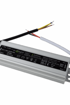 Zasilacz LED hermetyczny 60W 12V 5A 180x40x22