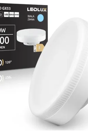 Żarówka LED GX53 10W 900lm 6000K LEDLUX