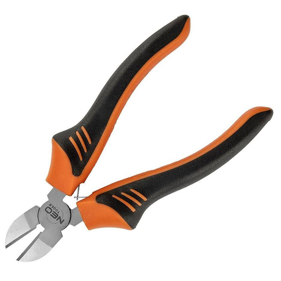 Szczypce boczne 160mm ze sprężyną rozpierającą