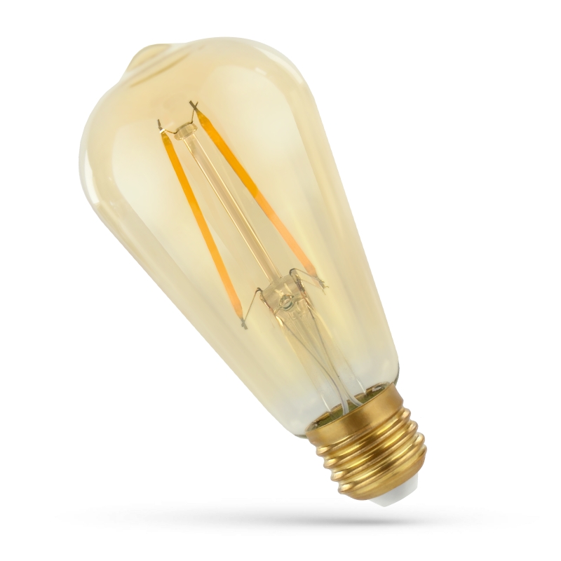 Żarówka LED ST64 E27 230V 2W 2400K Retroshine Spectrum