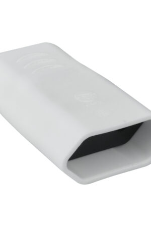 Gniazdo płaskie 6A białe