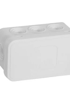 Puszka instalacyjna natynkowa typu KLIK 80x45x41mm hermetyczna IP54 biała