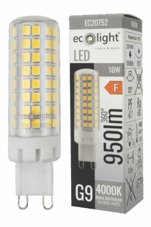 Żarówka LED G9 10W 4000K 950lm