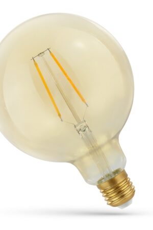 Żarówka LED GLOB G125 E27 230V 4.9W 2400K Retroshine Spectrum